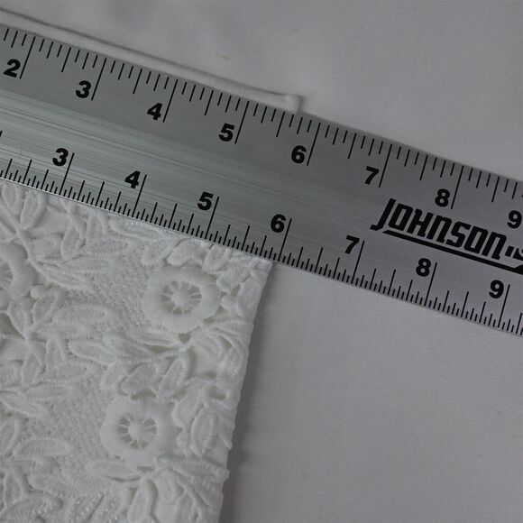 Simply Vera by Vera Wang 10 Mid Rise Skinny Ankle White Stretch Womens Jeans - Picture 5 of 9